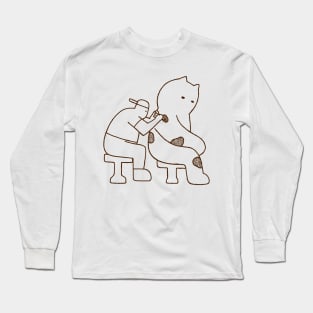 Cat Love Tattoo Long Sleeve T-Shirt